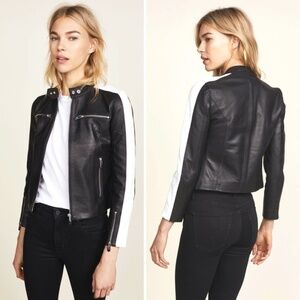 The Mighty Company The Racer Jacket in Black Leather